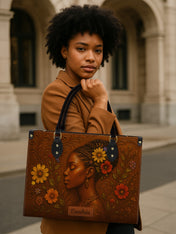 Vibrant Shades Premium Leather Handbag