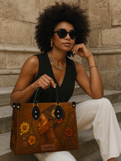 Vibrant Shades Premium Leather Handbag