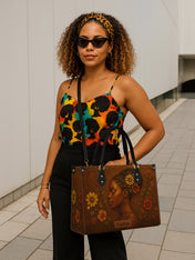 Vibrant Shades Premium Leather Handbag