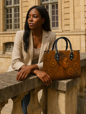 Luminous Shades Premium Leather Handbag