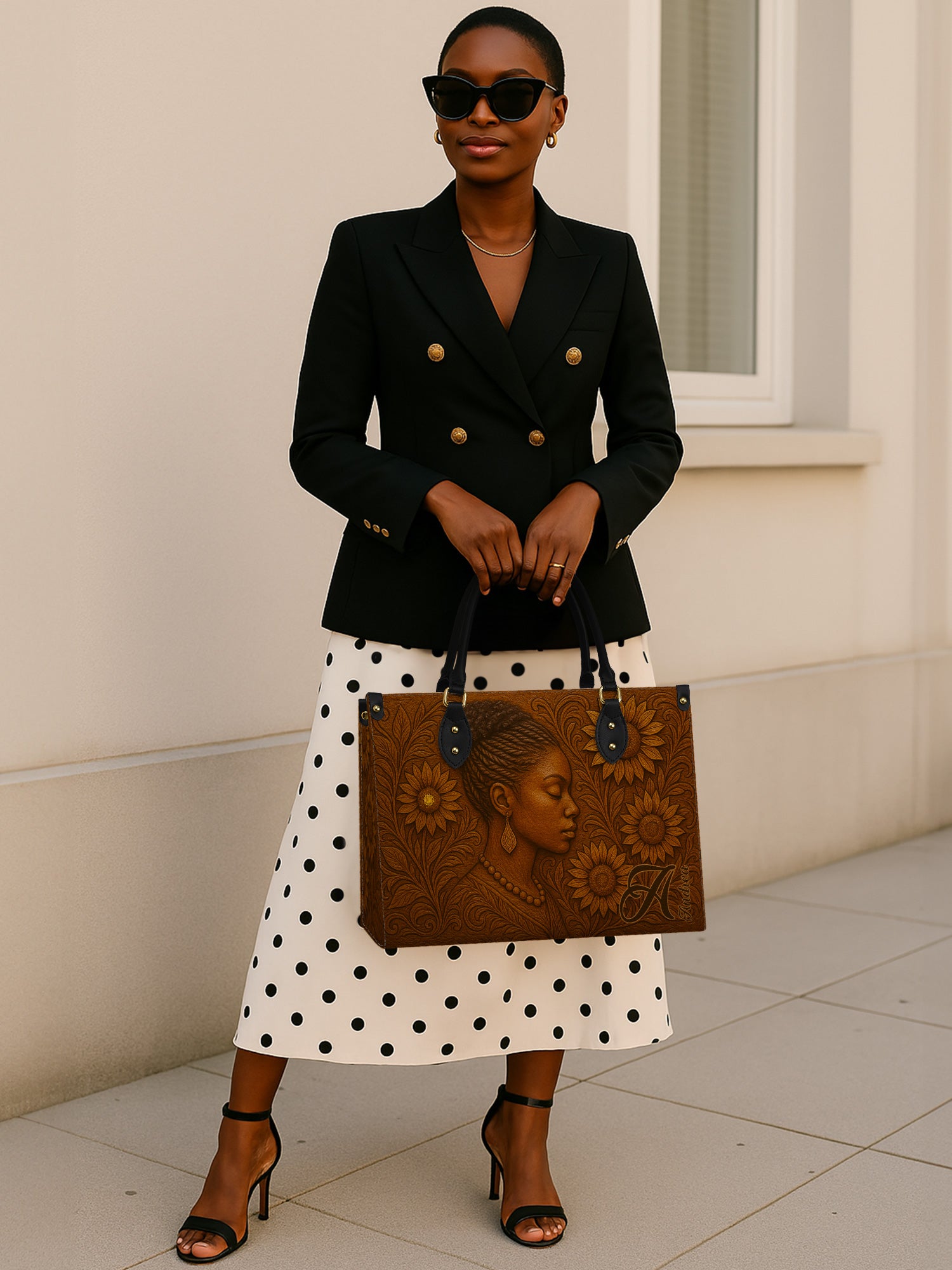 Luminous Shades Premium Leather Handbag