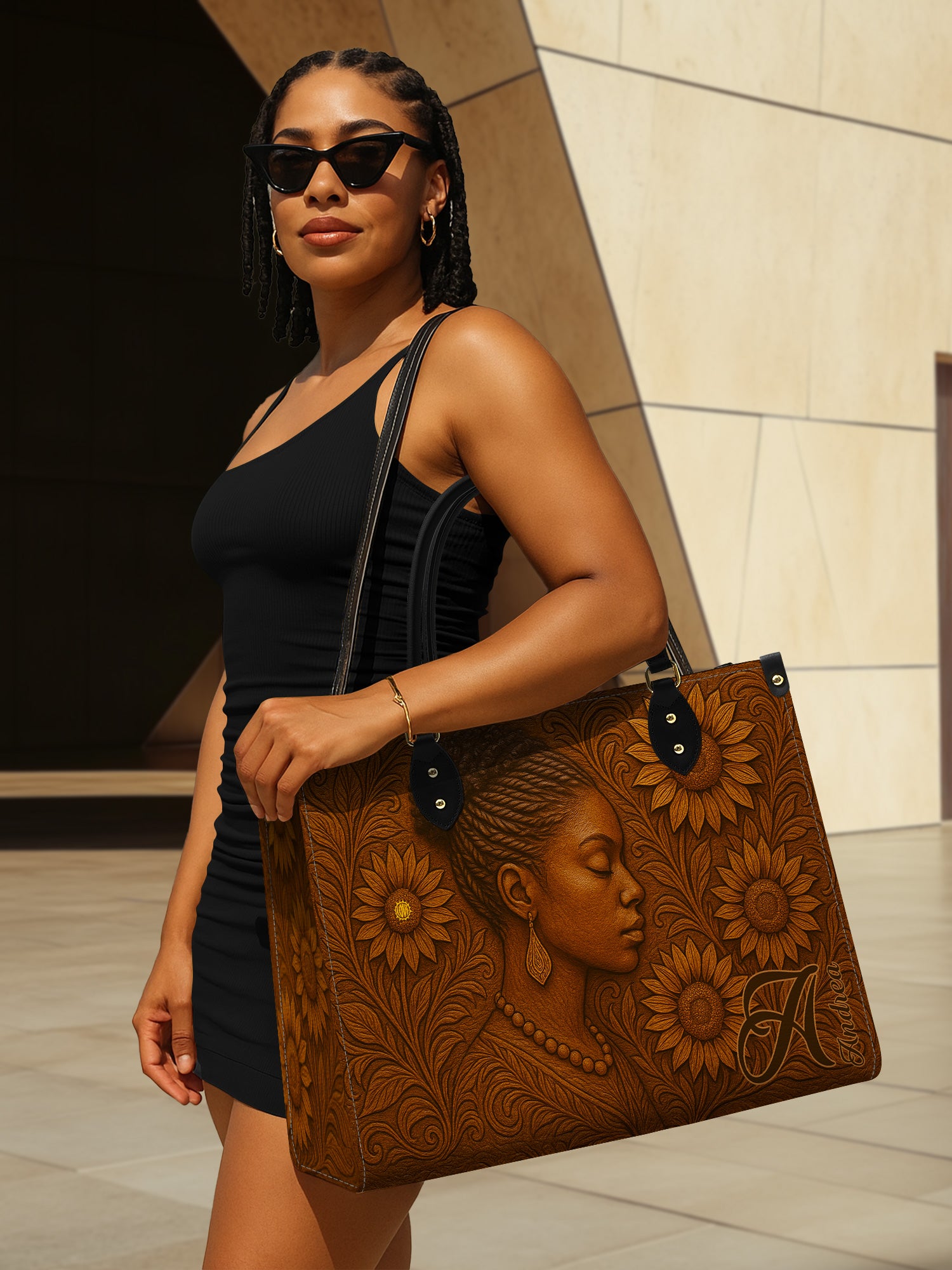 Luminous Shades Premium Leather Handbag