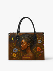 Graceful Bloom Premium Leather Handbag
