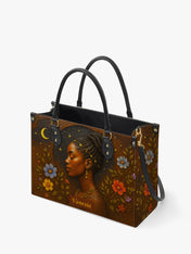 Graceful Bloom Premium Leather Handbag