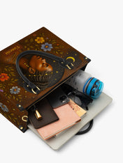 Graceful Bloom Premium Leather Handbag