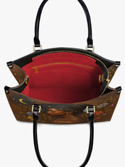 Graceful Bloom Premium Leather Handbag