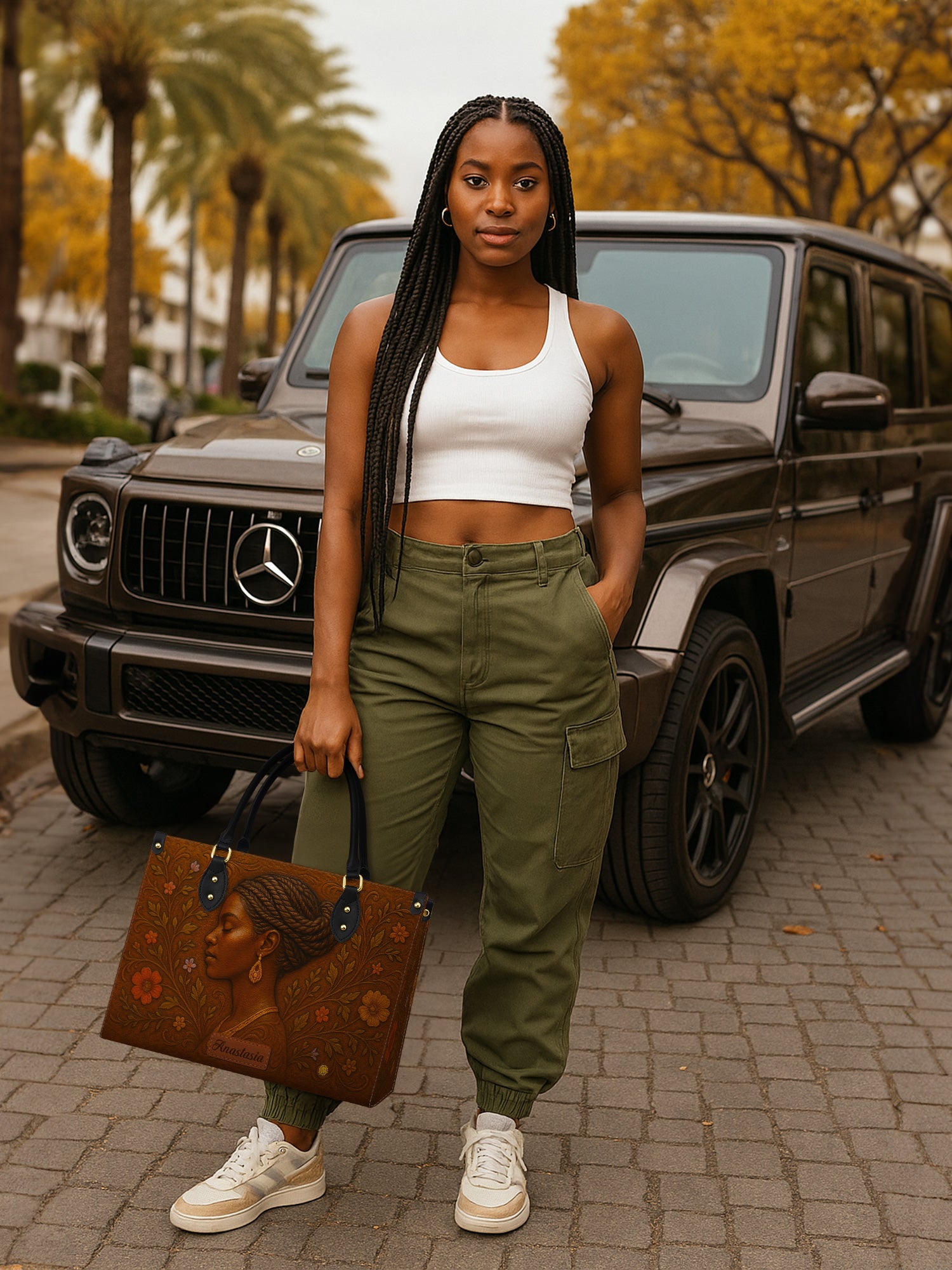 Brilliant Shades Premium Leather Handbag