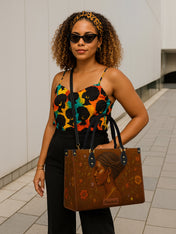 Brilliant Shades Premium Leather Handbag