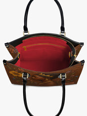 Blossoming Elegance Premium Leather Handbag