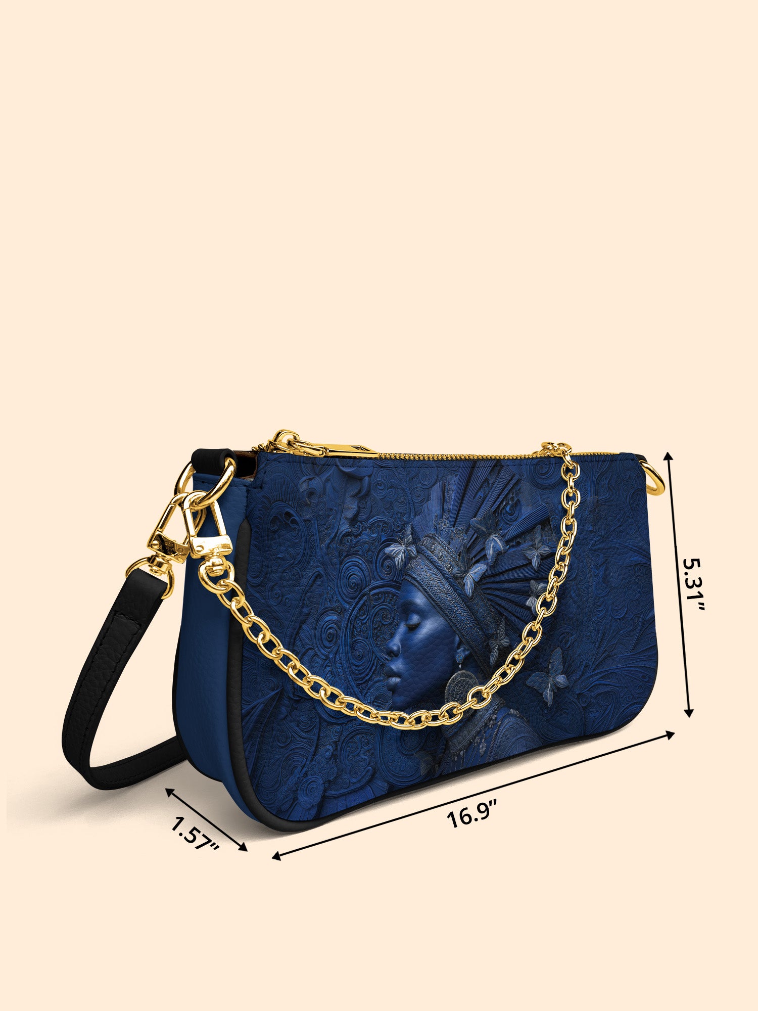 Crowned Soul Classic Zip Pochette QR0XD662