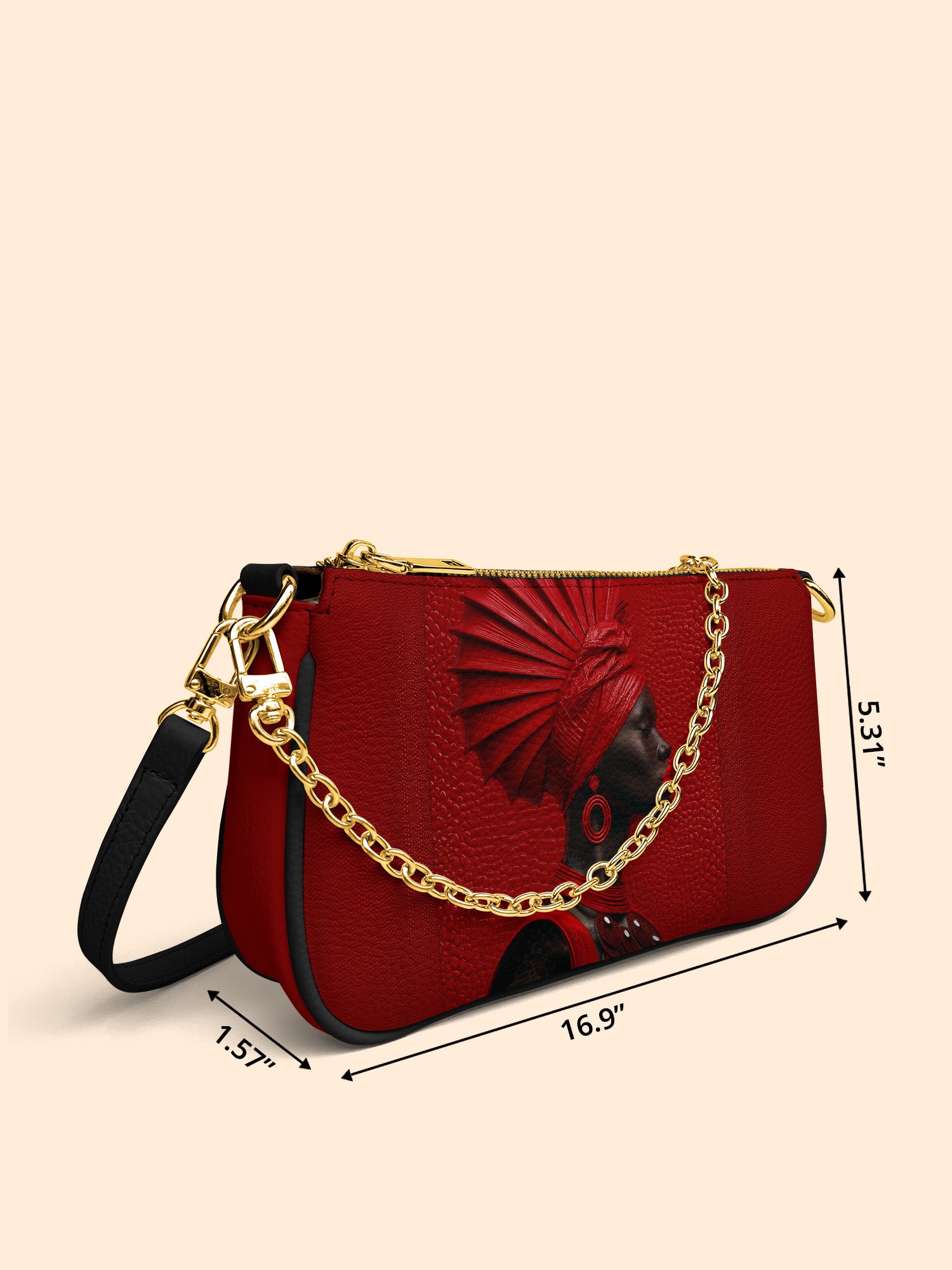 Imperial Flame Classic Zip Pochette QR0XD659
