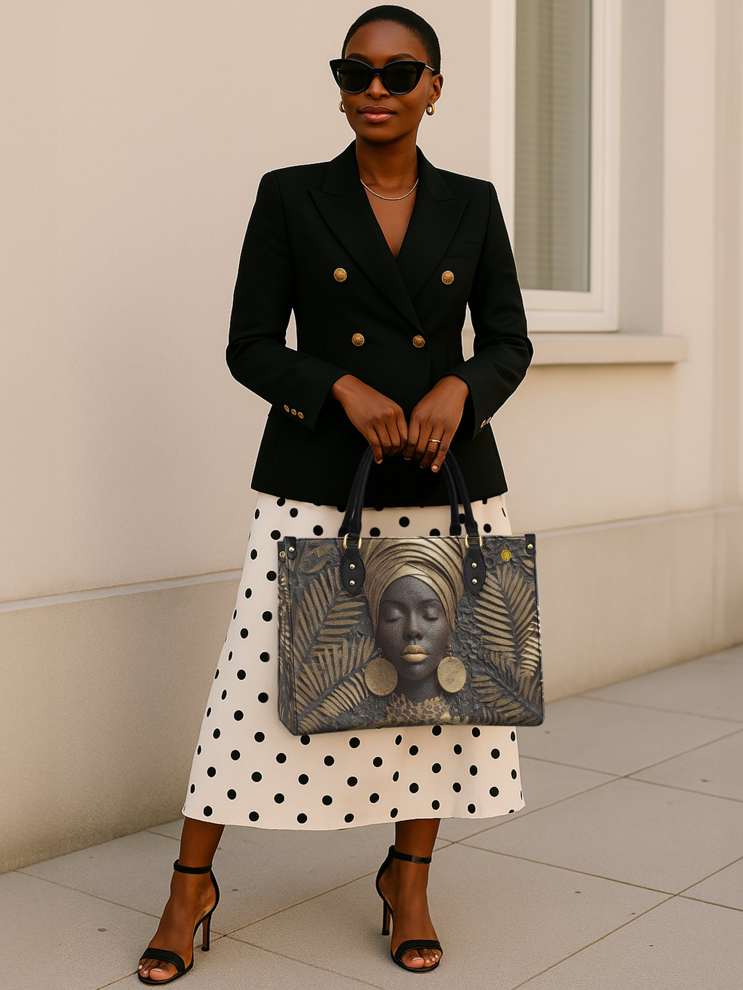 Gilded Roots Premium Leather Handbag QR0TD125