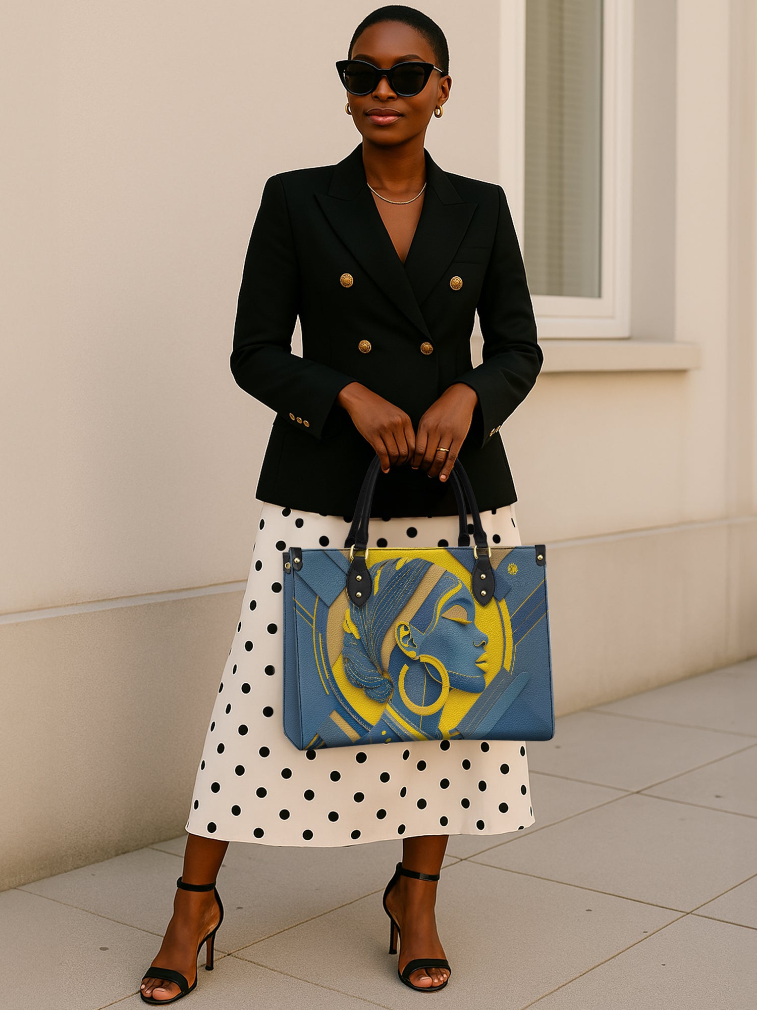 Glowing Essence Premium Leather Handbag QR0TD135