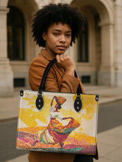 Echoes Of the Dance Premium Leather Handbag QR0TD102