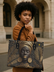 Gilded Roots Premium Leather Handbag QR0TD125