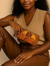 Western Queen Slimline Zippy Wallet