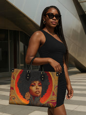 Melanin Muse Premium Leather Handbag QR0XD225