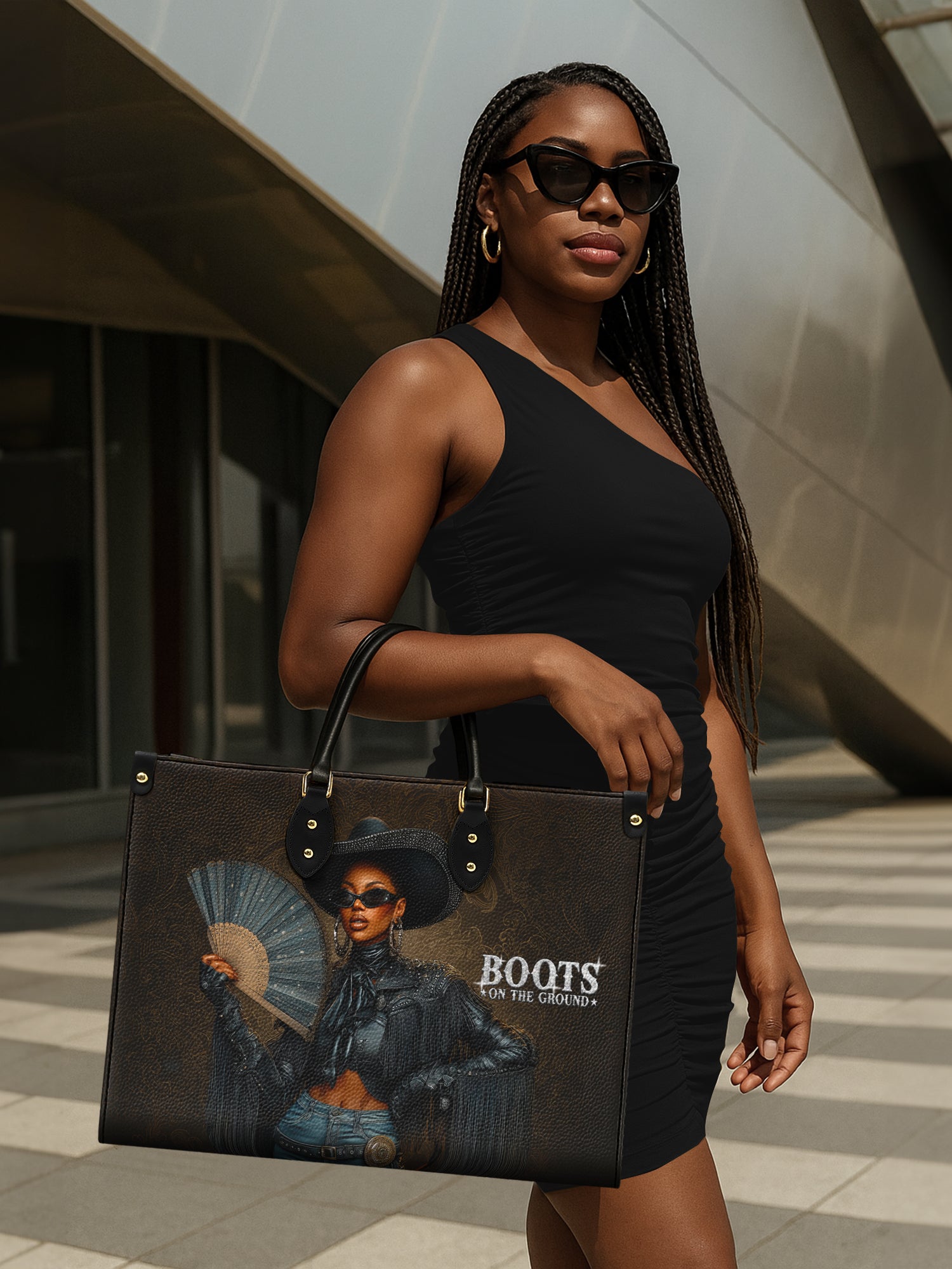 Color Strong Premium Leather Handbag QR0XD228