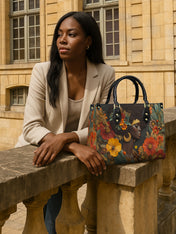 Golden Silence Premium Leather Handbag QR0XD137