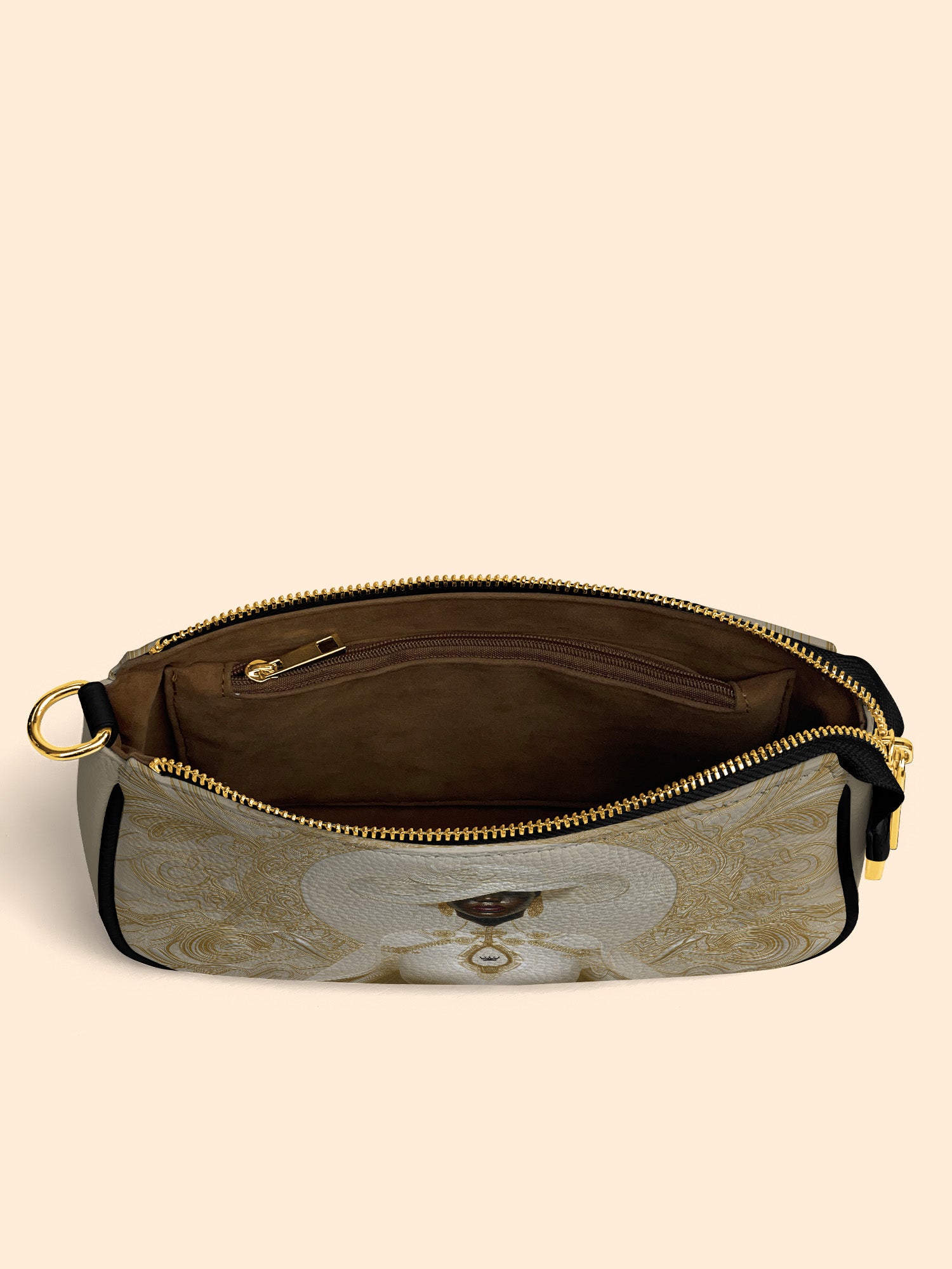 Heavenly Ivory Classic Zip Pochette QR0XD658