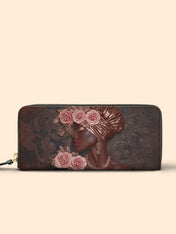 African Allure Slimline Zippy Wallet QR0XD551