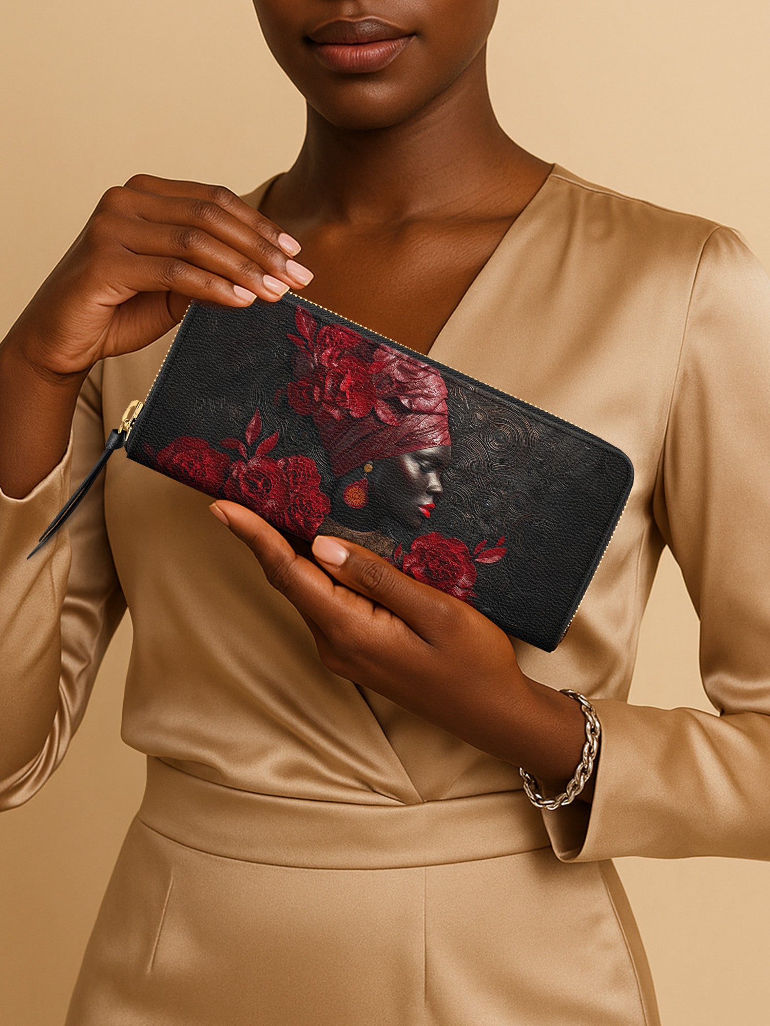 African Ardor Slimline Zippy Wallet QR0XD554