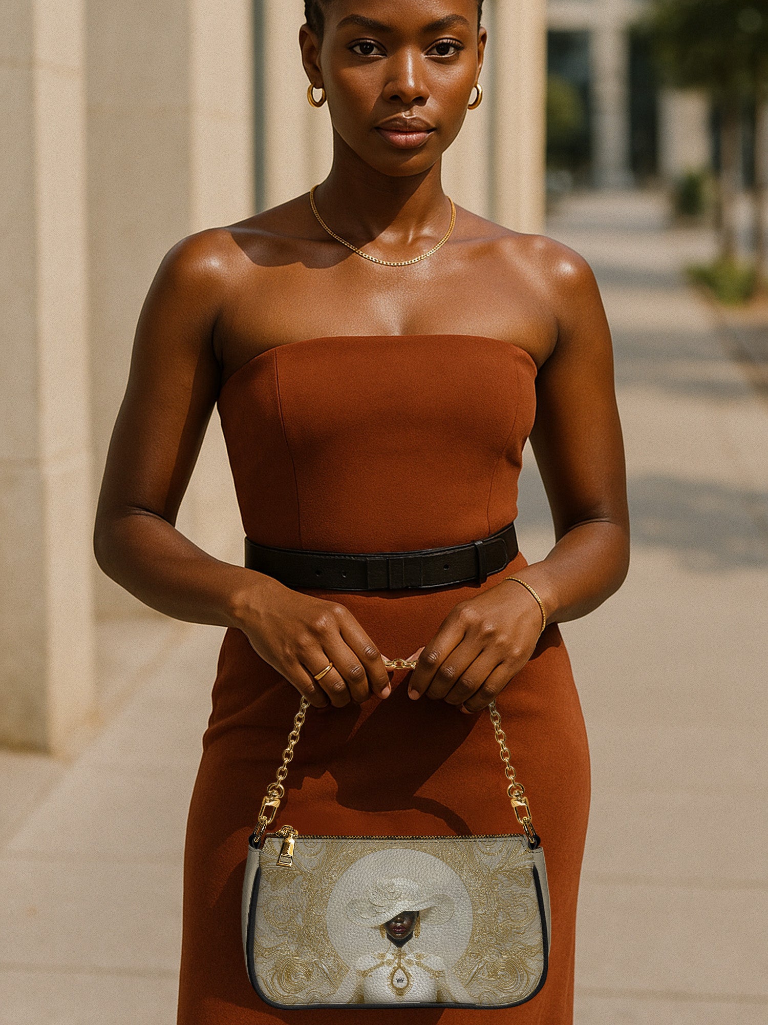 Heavenly Ivory Classic Zip Pochette QR0XD658