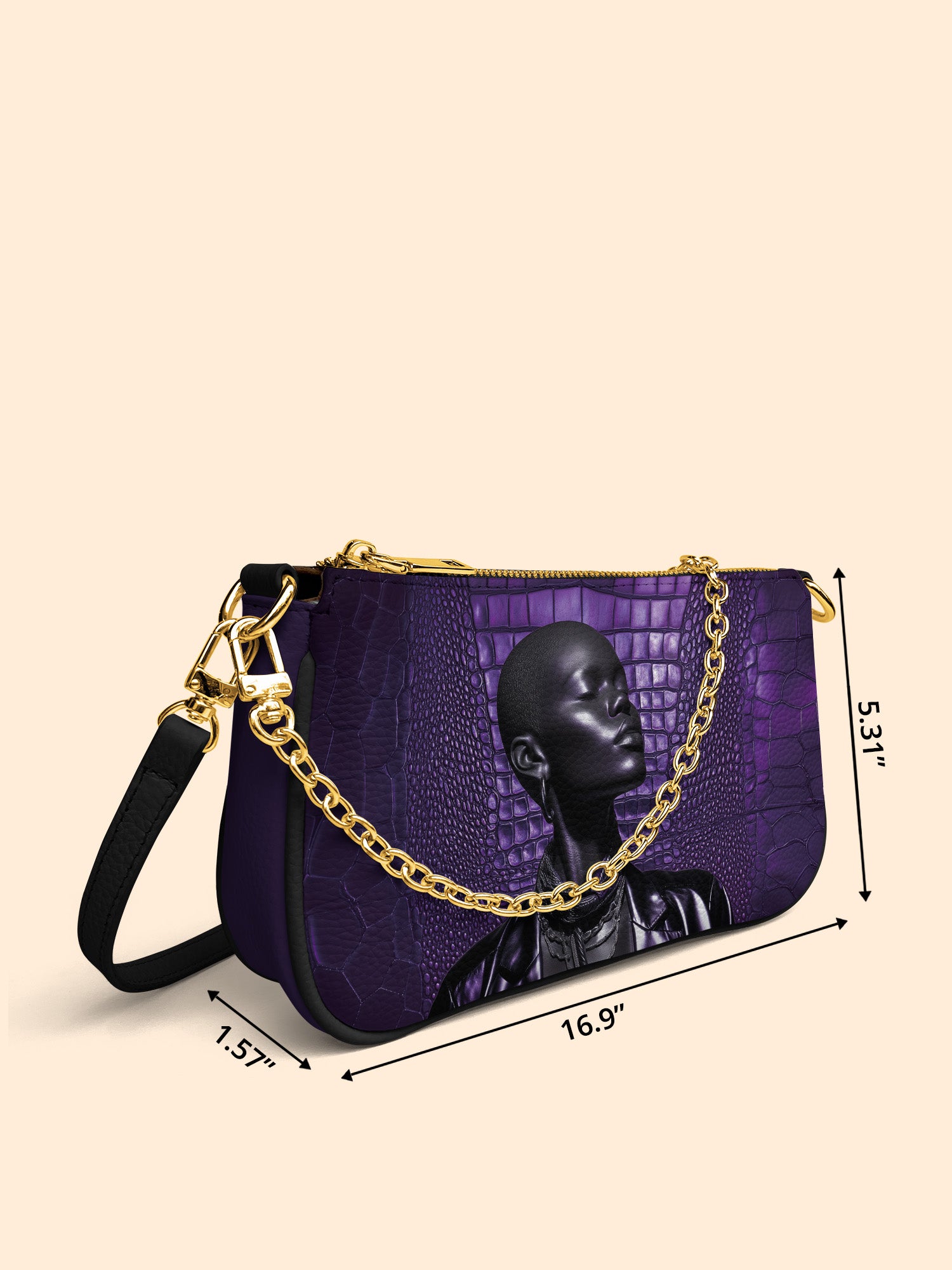 Aurora Kingdom Classic Zip Pochette QR0XD661