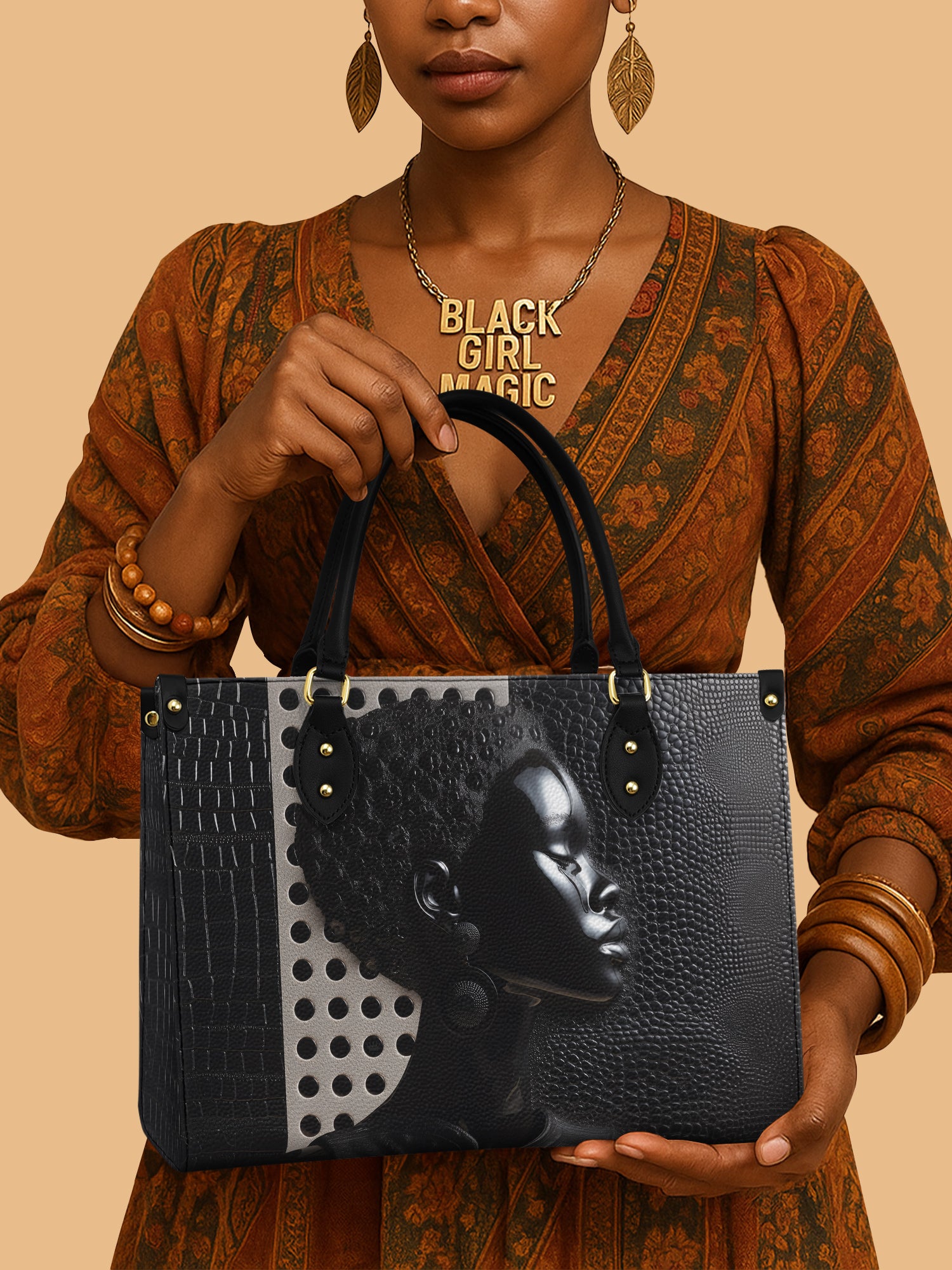 Seraphine Luxe Premium Leather Handbag QR0XD570