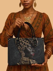 African Grace Premium Leather Handbag QR0XD454
