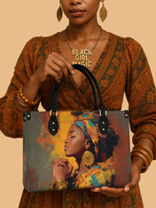 Soulful Prayer Premium Leather Handbag QR0HH089