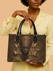 Angelic Affluence Premium Leather Handbag QR0XD641