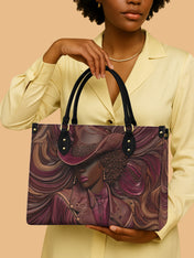 Radiant Melanin Premium Leather Handbag QR0TD229