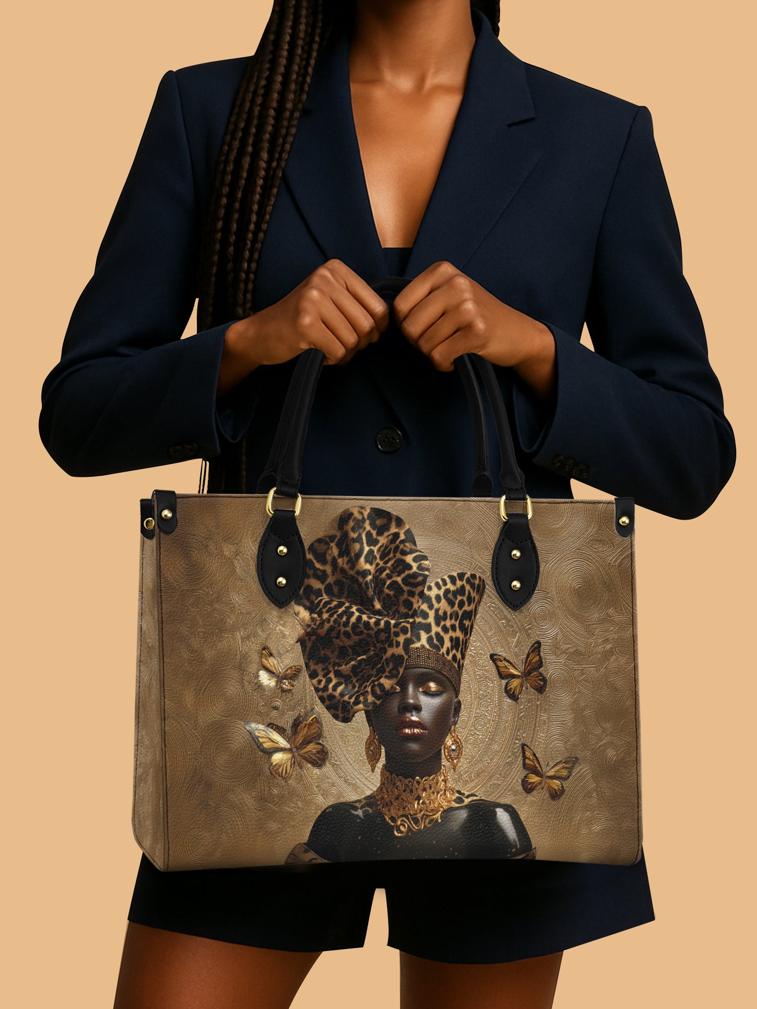 Absolute Allure Premium Leather Handbag QR0XD642