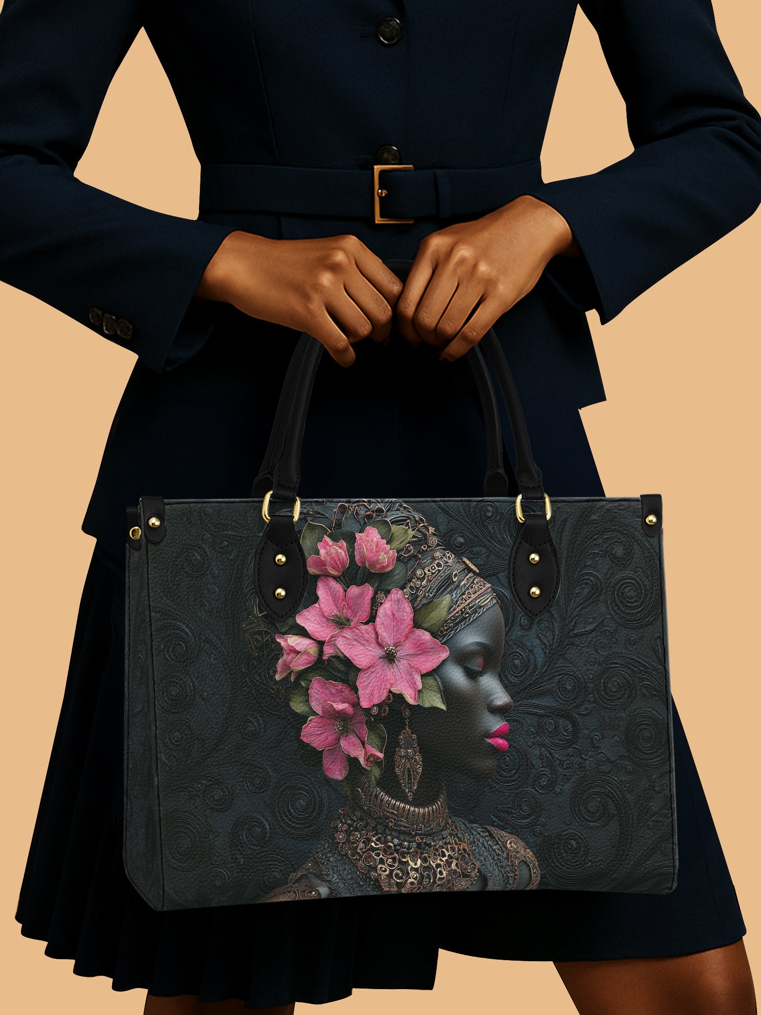 Azalea Eclipse Premium Leather Handbag QR0XD330