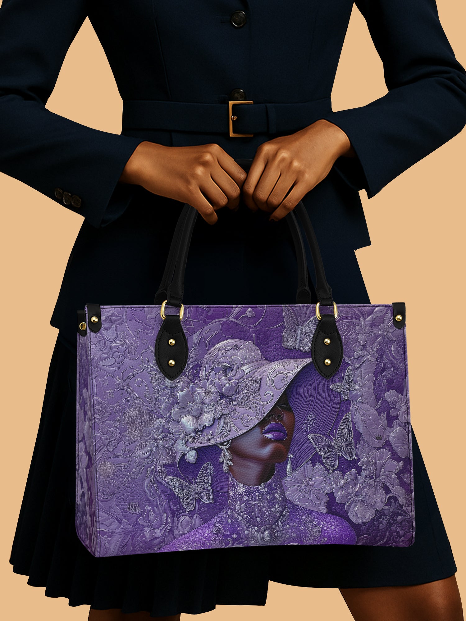 Ascend Spirit Premium Leather Handbag QR0XD684