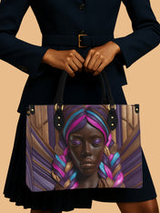 Violet Soul Premium Leather Handbag QR0TD237