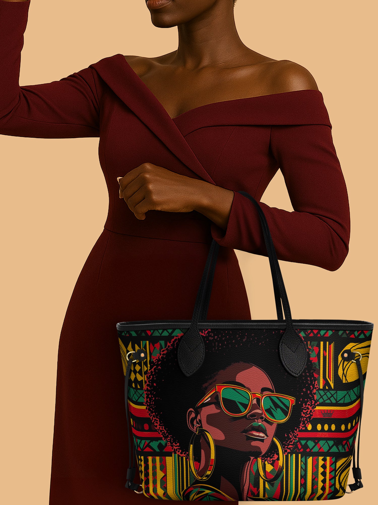 Urban Queen Classic Shopper Tote QR0XD369