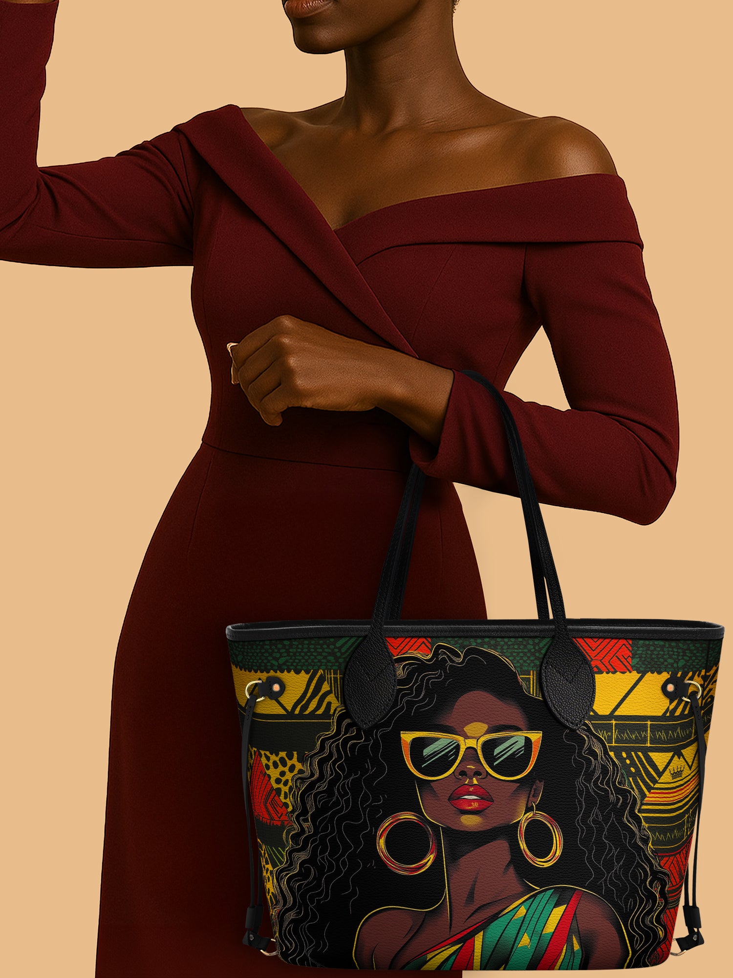 Power Gaze Classic Shopper Tote QR0XD367