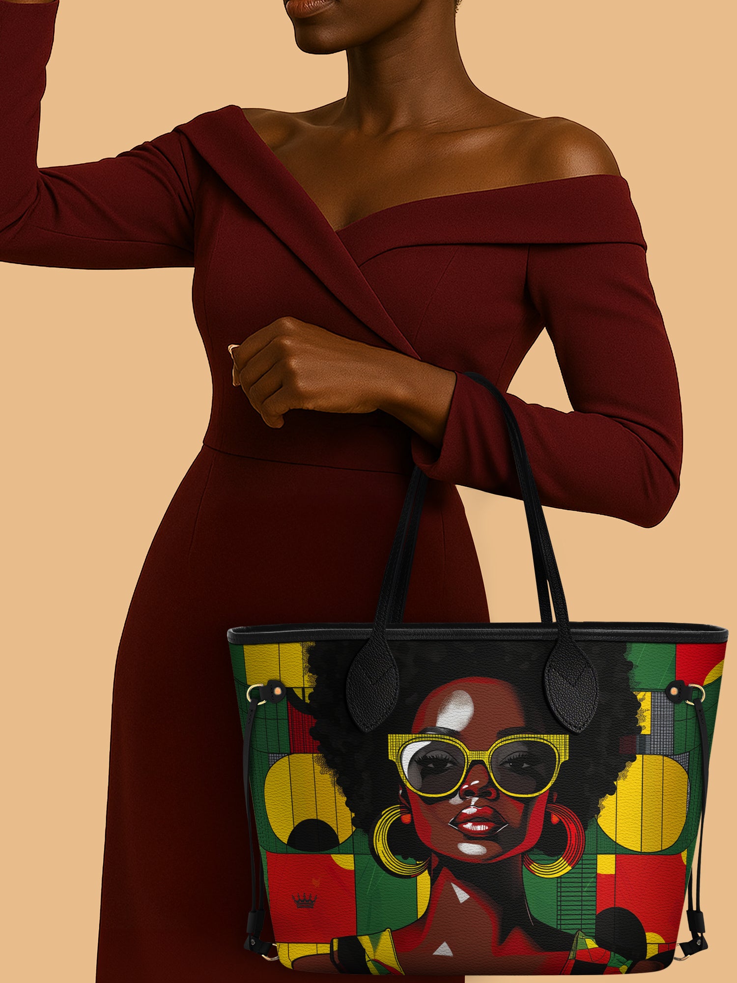 Fierce Glow Classic Shopper Tote QR0XD364