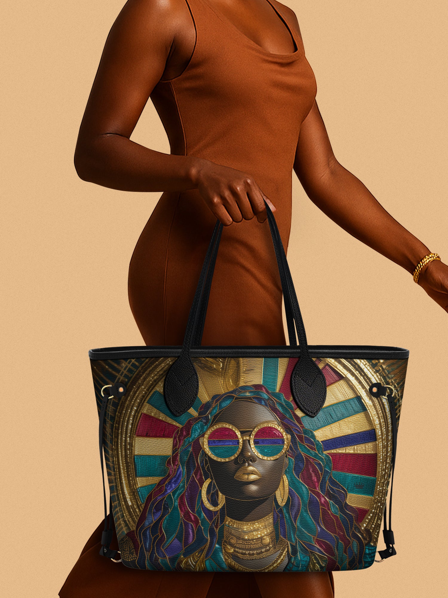 Solar Empress Classic Shopper Tote QR0XD416