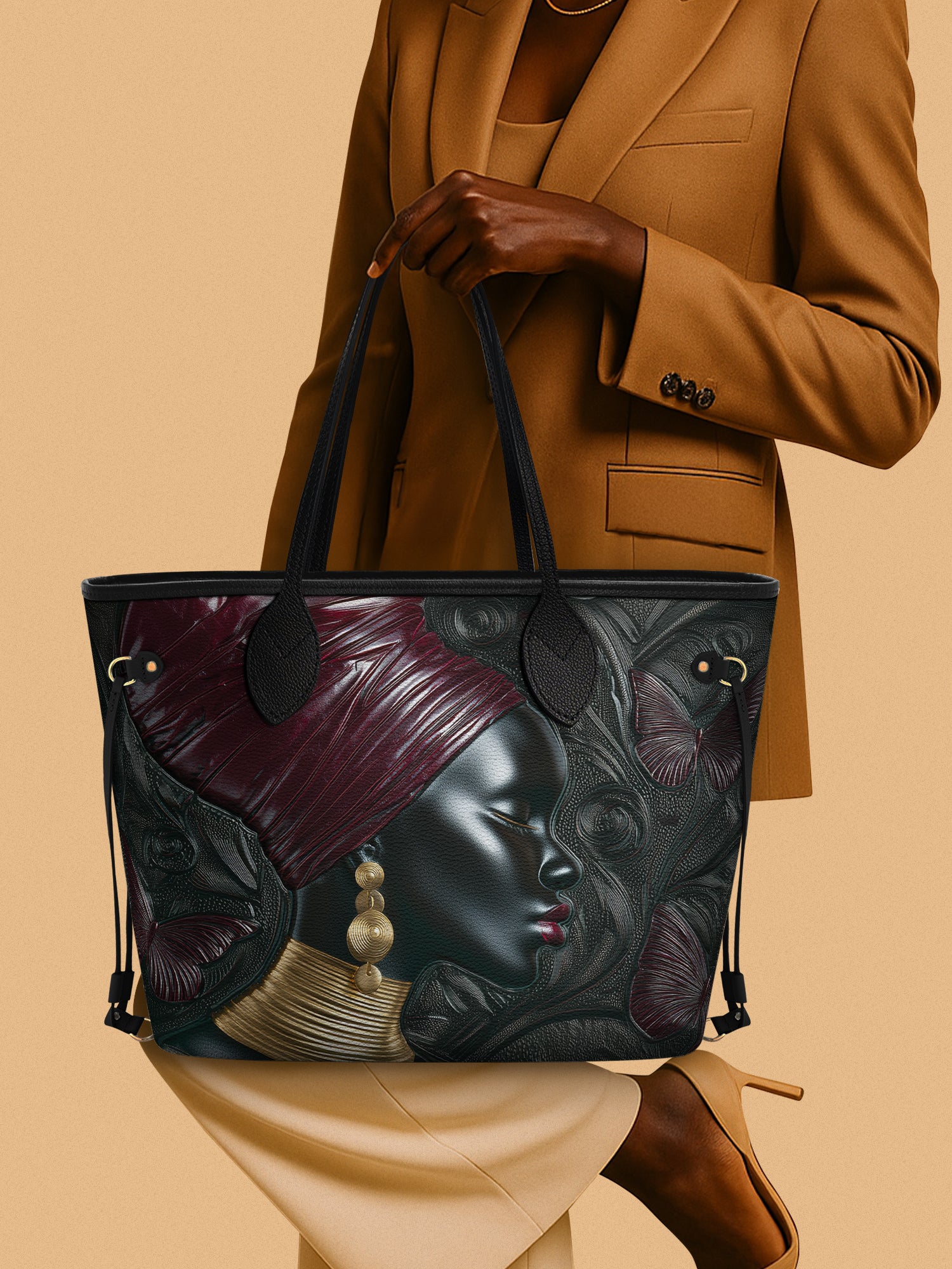 Divina Butterfly Classic Shopper Tote QR0XD492