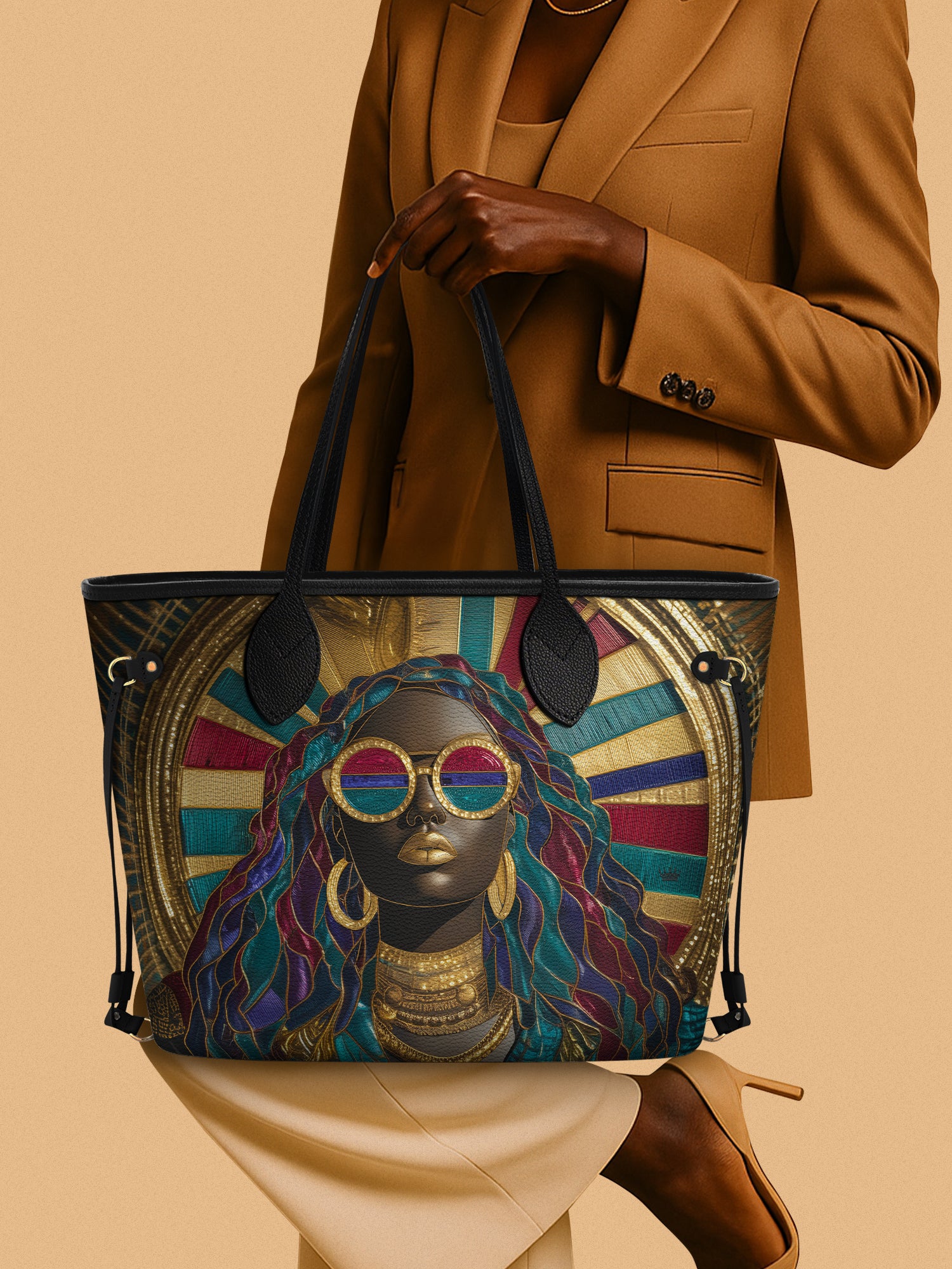 Solar Empress Classic Shopper Tote QR0XD416