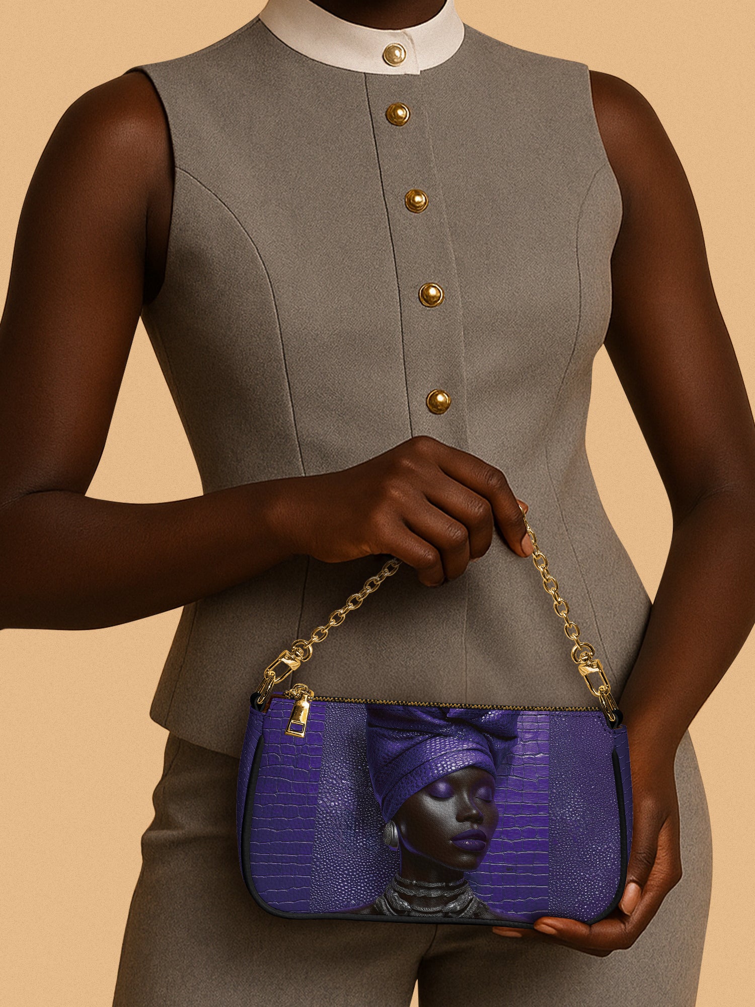 Nia Royale Classic Zip Pochette QR0XD584