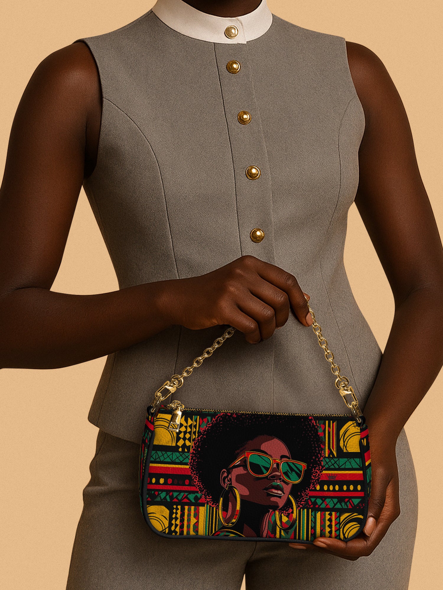 Urban Queen Classic Zip Pochette QR0XD383