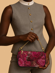 Peony Queen Classic Zip Pochette QR0HH134