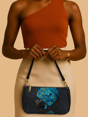 Myosotis Blossom Diva Classic Zip Pochette QR0XD343