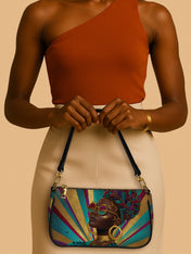 Golden Radiance Classic Zip Pochette QR0XD418