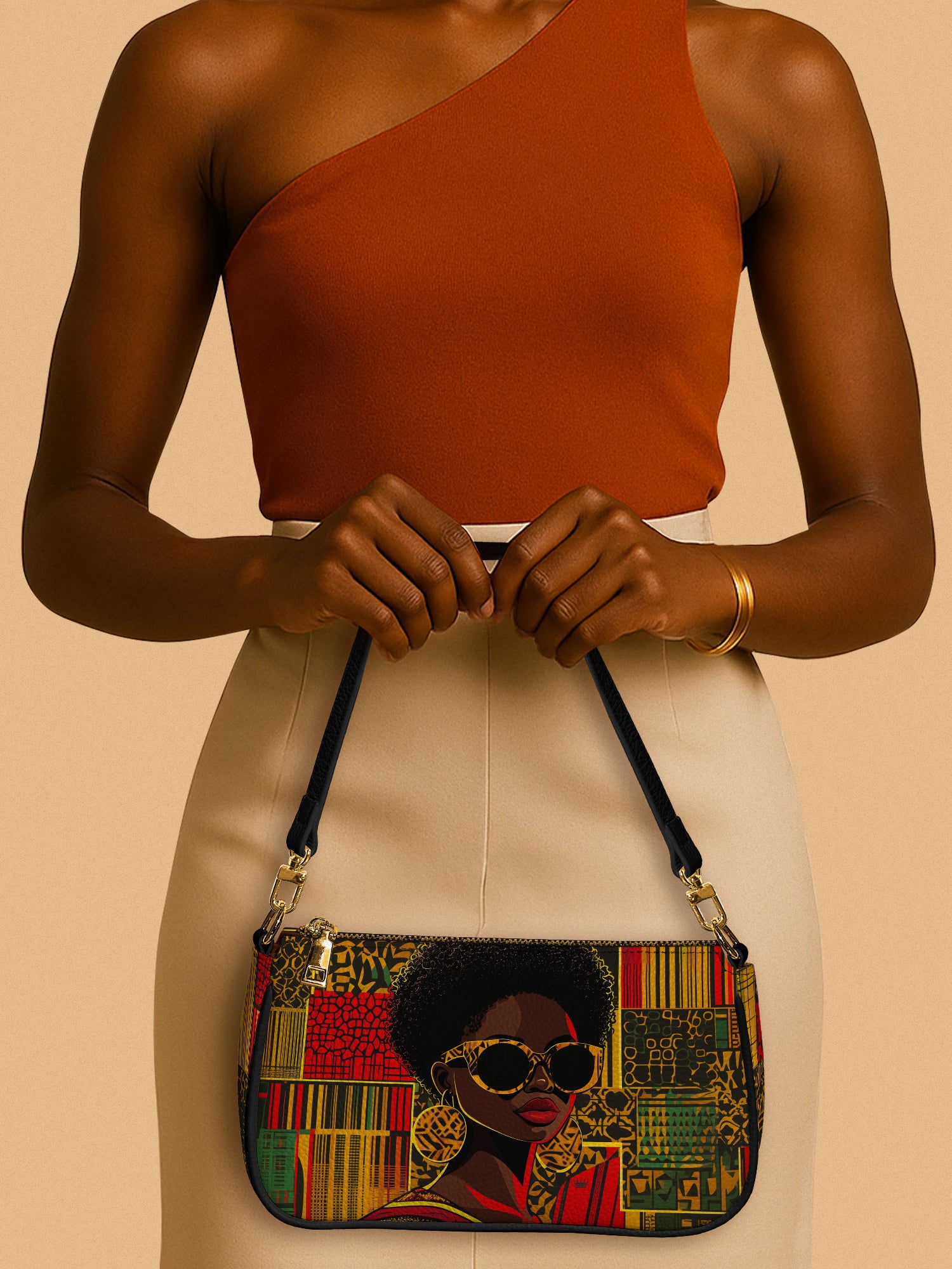 Crown Vibes Classic Zip Pochette QR0XD379