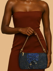 Bluebonnet Moon Empress Classic Zip Pochette QR0XD339